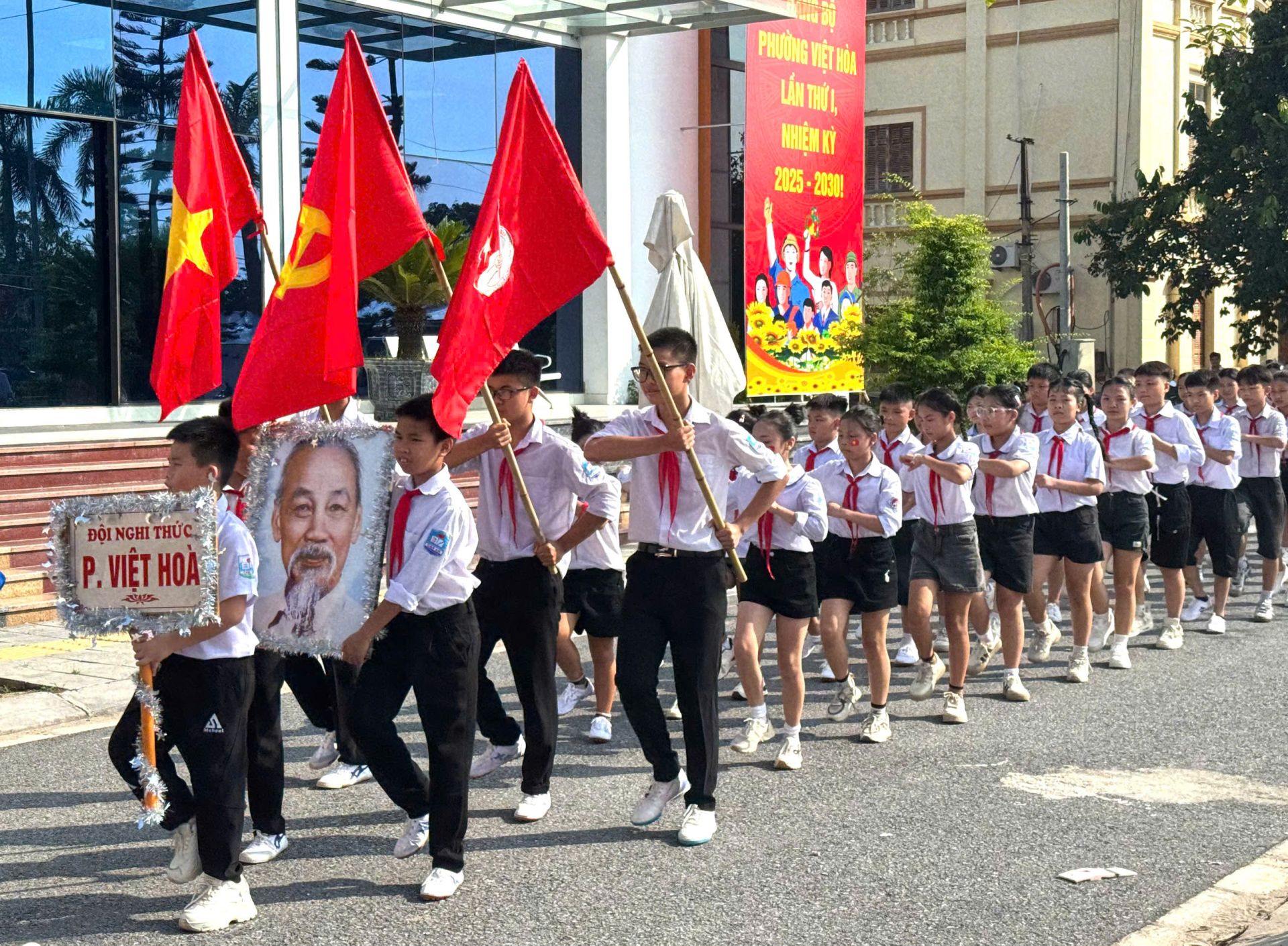 Hội trại hè thanh thiếu nhi phường Việt Hoà thu hút khoảng 900 thanh thiếu niên, nhi đồng