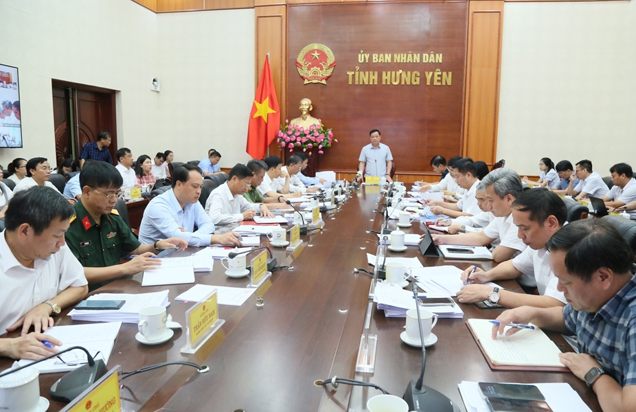 Hưng Yên tổ chức hội nghị trực tuyến tới 104 xã, phường