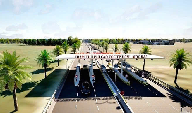 Phối cảnh cao tốc Mộc Bài Phối cảnh cao tốc Mộc Bài