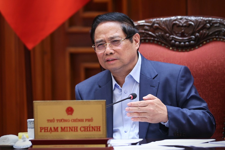Thủ tướng Phạm Minh Chính chủ trì cuộc họp Thường trực Chính phủ về tình hình kinh tế - xã hội - Ảnh: VGP/Nhật Bắc Thủ tướng Phạm Minh Chính chủ trì cuộc họp Thường trực Chính phủ về tình hình kinh tế - xã hội - Ảnh: VGP/Nhật Bắc