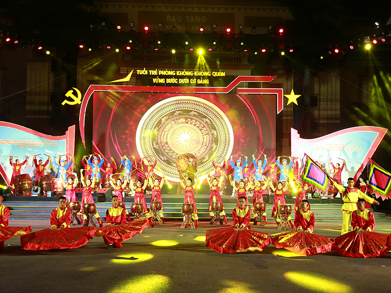 Tiết mục trống hội Tiết mục trống hội
