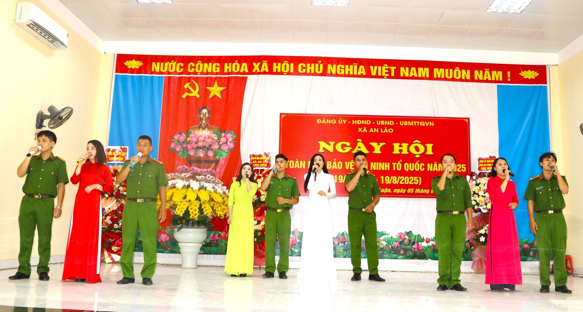 Xã An Lão long trọng tổ chức “Ngày hội Toàn dân bảo vệ ANTQ” năm 2025