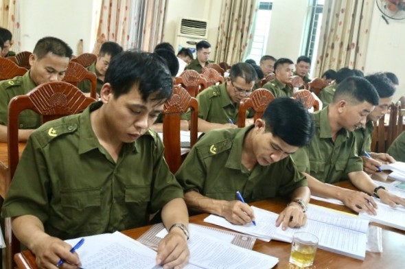Lạng Sơn: Tổ chức bồi dưỡng nghiệp vụ cho các thành viên tổ an ninh trật tự ở cơ sở