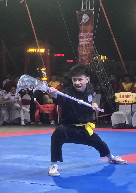 Một số hình ảnh về Lễ khai mạc Giải vô địch Võ cổ truyền Quốc gia lần thứ XXXIV năm 2025 và những cuộc thi quyền thuật đầu tiên. Ảnh: VH