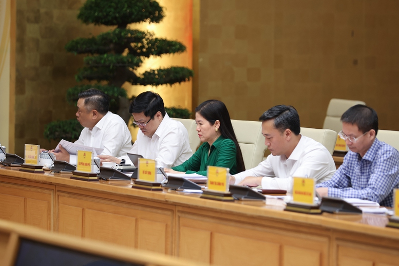 Các đại biểu tham dự phiên họp - Ảnh: VGP/Nhật Bắc