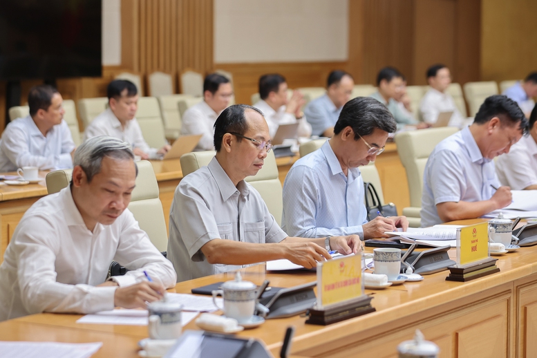 Các đại biểu tham dự phiên họp - Ảnh: VGP/Nhật Bắc