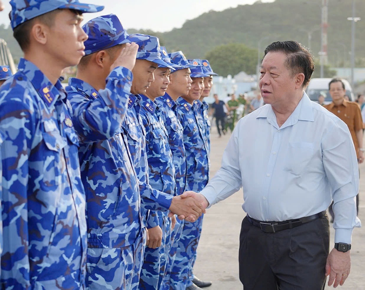 Cán bộ, chiến sĩ Vùng Cảnh sát biển 4 chung sức, đồng lòng, hướng về Đại hội Đảng bộ Cảnh sát biển lần thứ VI