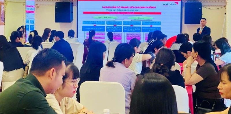 Viện Dinh dưỡng tổ chức tập huấn tăng cường kiến thức hướng dẫn chăm sóc dinh dưỡng tại Thanh Hóa