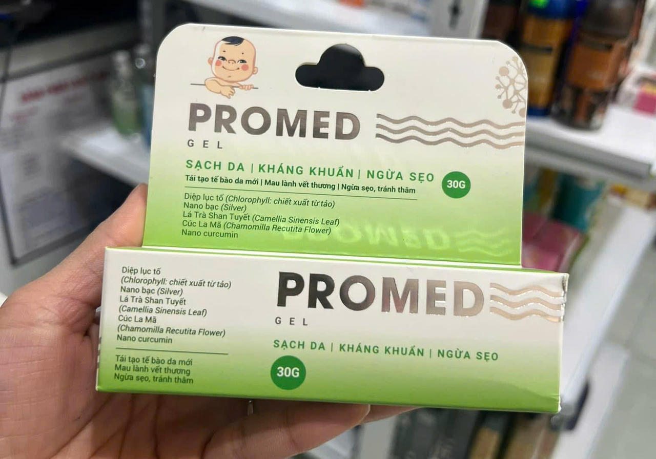 Đình chỉ lưu hành, thu hồi toàn quốc lô Gel Promed ngừa sẹo