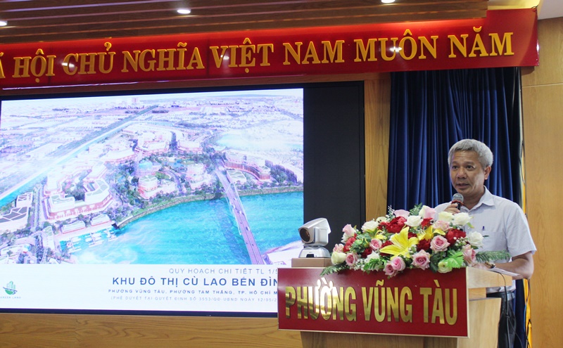 Khu đô thị Cù Lao Bến Đình thuộc địa phận phường Vũng Tàu và Tam Thắng