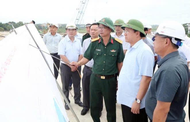 Dự án cầu Phong Châu tại Phú Thọ sẽ đưa vào khai thác từ đầu tháng 10/2025