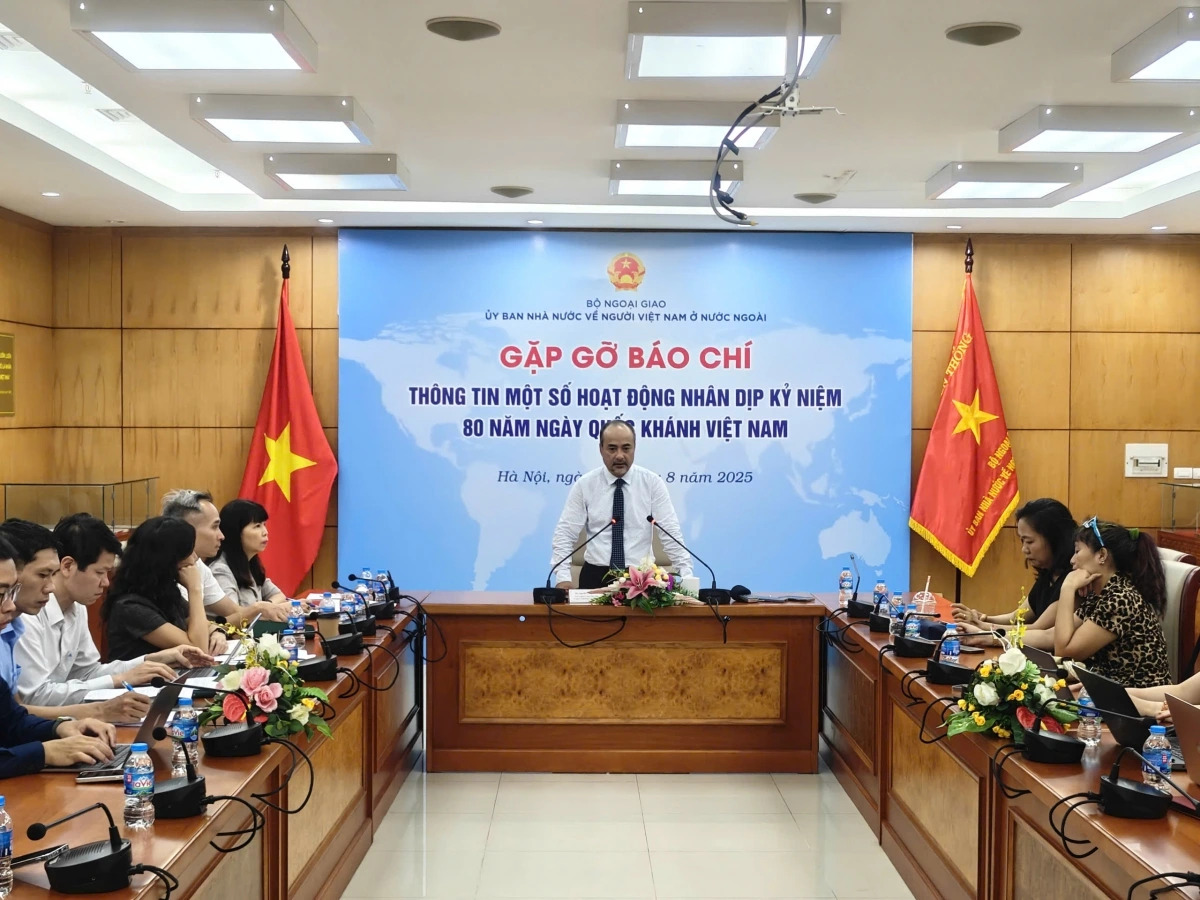 Kiều bào sẽ tham dự nhiều hoạt động dịp kỷ niệm 80 năm Cách mạng Tháng Tám và Quốc khánh 2/9