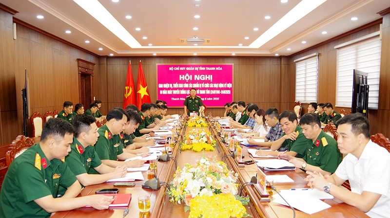 Tổ chức tốt các hoạt động kỷ niệm 80 năm Ngày truyền thống lực lượng vũ trang tỉnh Thanh Hoá