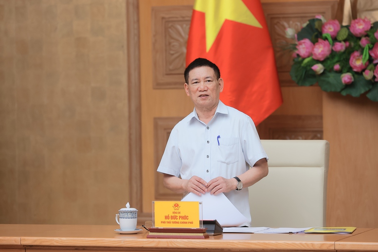 Phó Thủ tướng Chính phủ Hồ Đức Phớc chủ trì cuộc họp Hội đồng Tư vấn chính sách tiền tệ quốc gia - Ảnh: VGP/Trần Mạnh Phó Thủ tướng Chính phủ Hồ Đức Phớc chủ trì cuộc họp Hội đồng Tư vấn chính sách tiền tệ quốc gia - Ảnh: VGP/Trần Mạnh