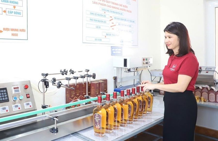 Cao nhung hươu và rượu nhung hươu Huso của Công ty TNHH Sản xuất thương mại dịch vụ An Phong là 2 trong 39 sản phẩm công nghiệp nông thôn tiêu biểu cấp tỉnh năm 2025.