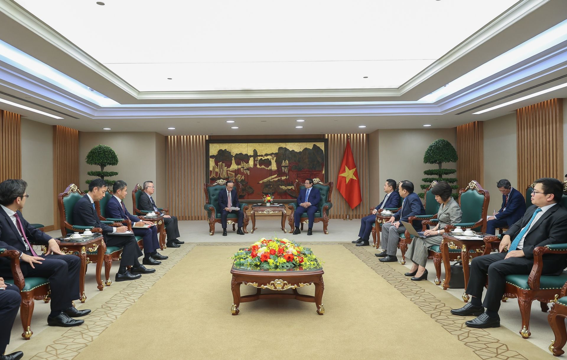 Đánh giá Việt Nam là một trong những địa chỉ đầu tư hấp dẫn nhất trong khu vực, ngày càng quan trọng với các doanh nghiệp Nhật Bản, MUFG mong muốn đóng góp cho sự phát triển của ngành ngân hàng, nền kinh tế của Việt Nam và hợp tác giữa Việt Nam với Nhật Bản - Ảnh: VGP/Nhật Bắc