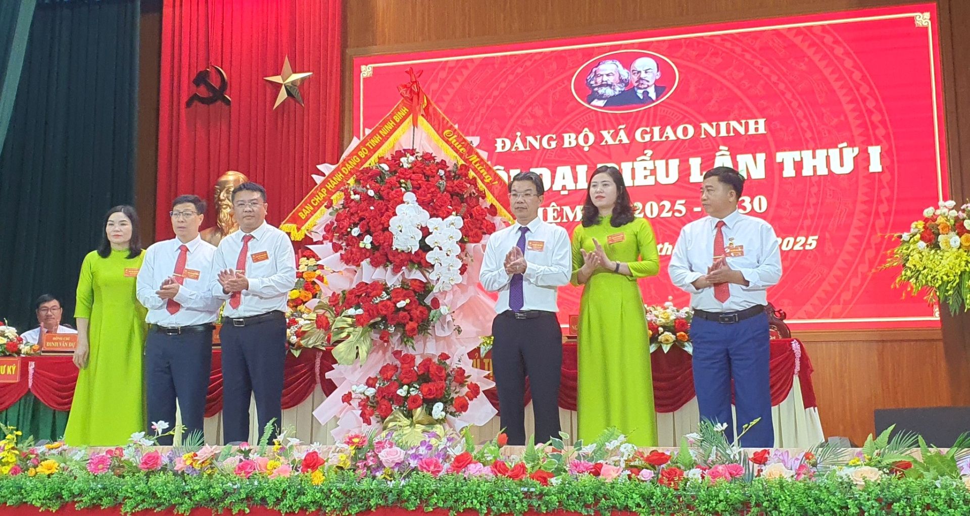 Đại hội Đảng bộ xã Giao Ninh lần thứ I, nhiệm kỳ 2025-2030: Thành công tốt đẹp, mở ra kỳ vọng phát triển mới