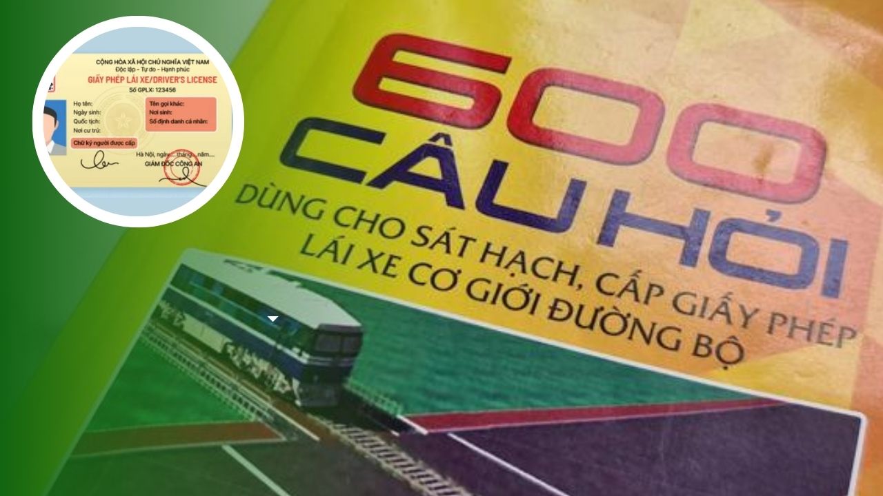 Từ 1/9, học viên bỏ thi sát hạch bằng lái xe sẽ phải thi theo bộ đề mới