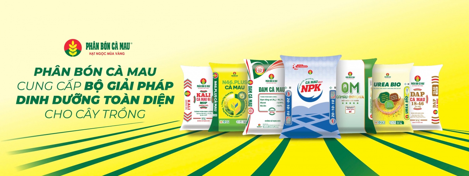 Bộ giải pháp dinh dưỡng toàn diện cho cây trồng của Phân bón Cà Mau