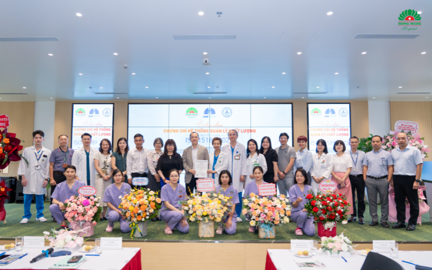 Trung tâm Gen Hồng Ngọc nhận chứng chỉ ISO 15189:2022