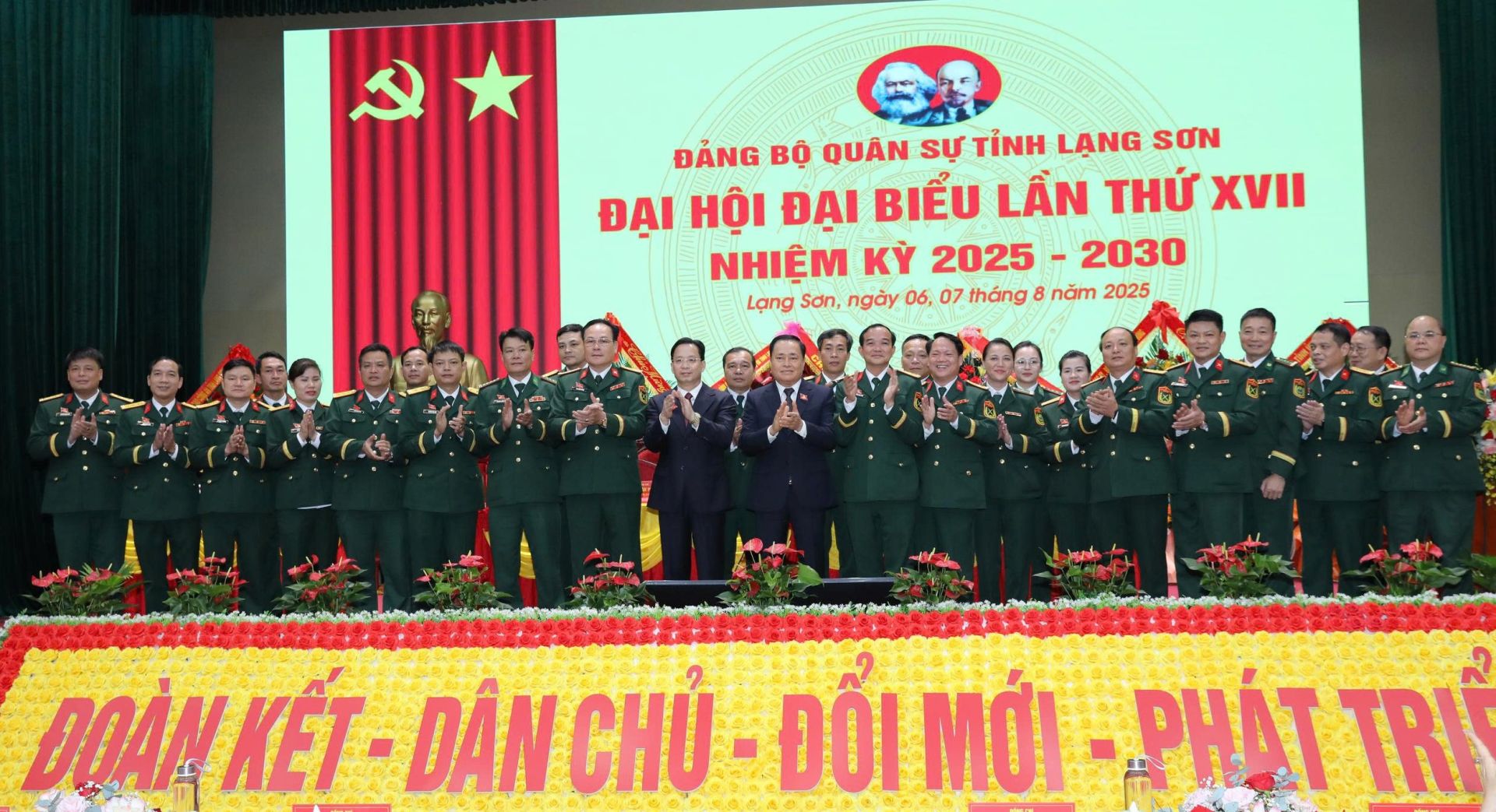 Đại hội Đảng bộ Quân sự tỉnh Lạng Sơn lần thứ XVII, nhiệm kỳ 2025 – 2030 thành công tốt đẹp