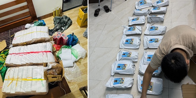 Đà Nẵng triệt phá đường dây ma túy lớn, thu giữ hơn 100kg "cỏ Mỹ"