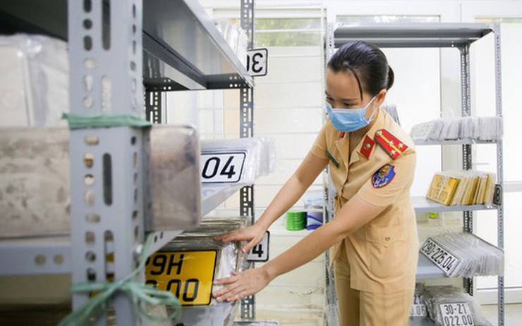 Sắp tổ chức đấu giá 50.000 biển số xe máy và 10.000 biển số ô tô