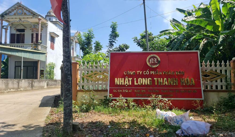 Tạm dừng sản xuất đối với Công ty CP phân bón Nhật Long