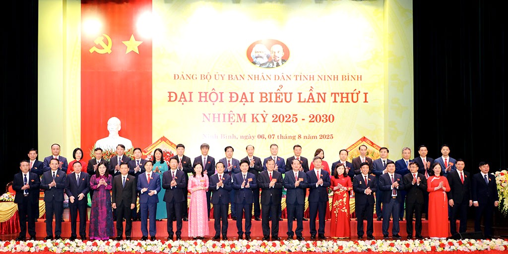 Đoàn kết – Kỷ cương – Đột phá: Đảng bộ UBND tỉnh Ninh Bình bước vào nhiệm kỳ mới