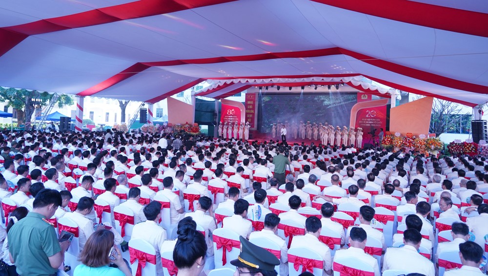 Toàn cảnh buổi lễ