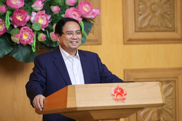 Thủ tướng Chính phủ cho biết thời gian qua, nhiều phong trào thi đua được phát động, triển khai có hiệu quả, có tính lan tỏa cao - Ảnh: VGP/Nhật Bắc