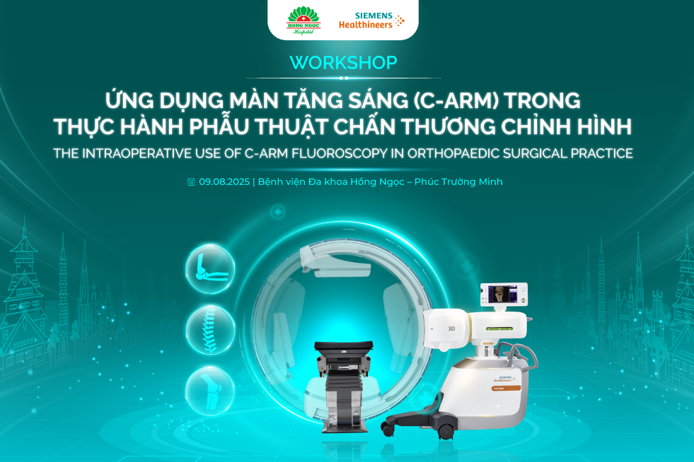 Hội thảo “Ứng dụng màn tăng sáng trong thực hành phẫu thuật chấn thương chỉnh hình” Hội thảo “Ứng dụng màn tăng sáng trong thực hành phẫu thuật chấn thương chỉnh hình”