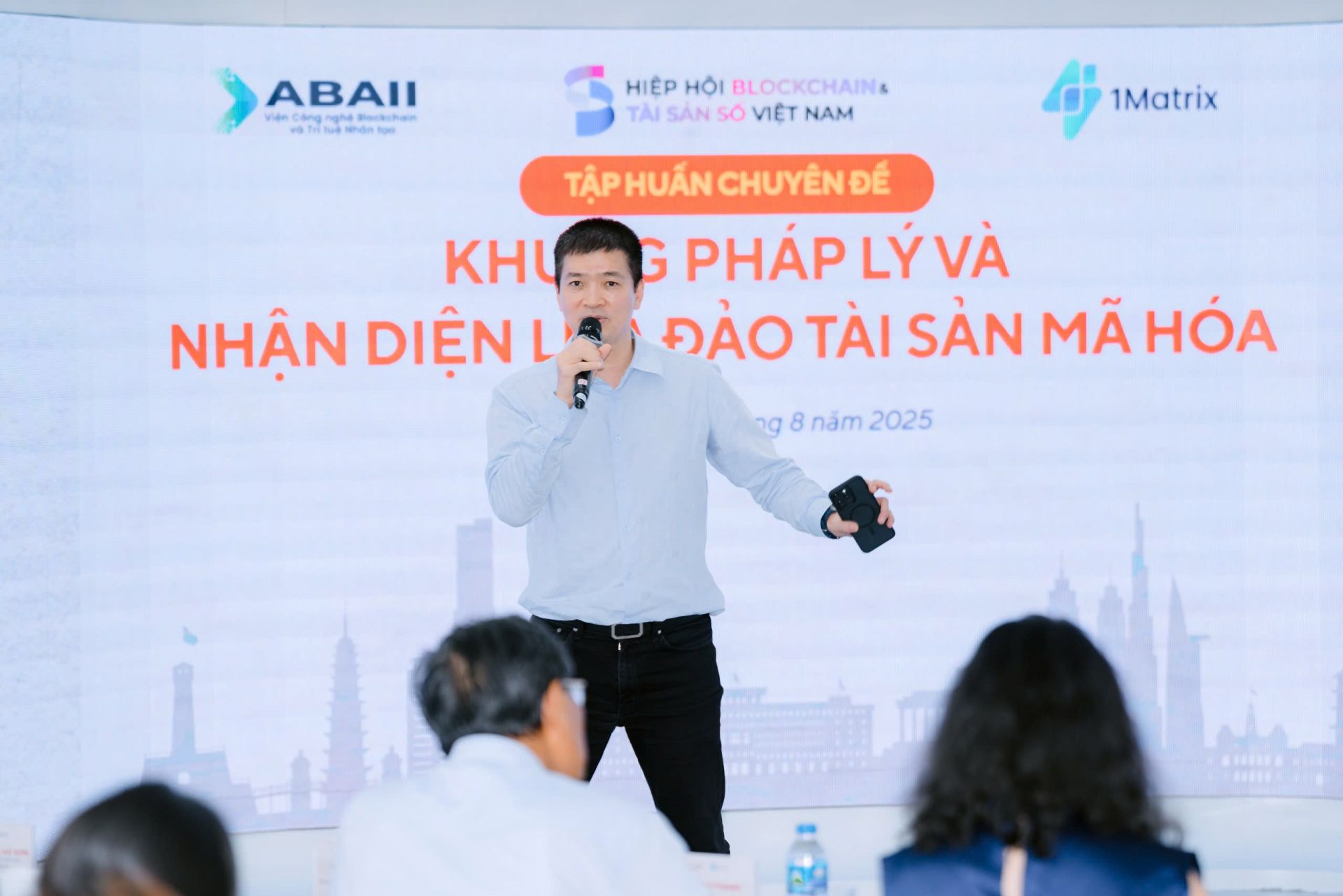Ông Phan Đức Trung khẳng định báo chí giữ vai trò quan trọng trong định hướng dư luận và phát triển hệ sinh thái tài sản số Việt Nam.