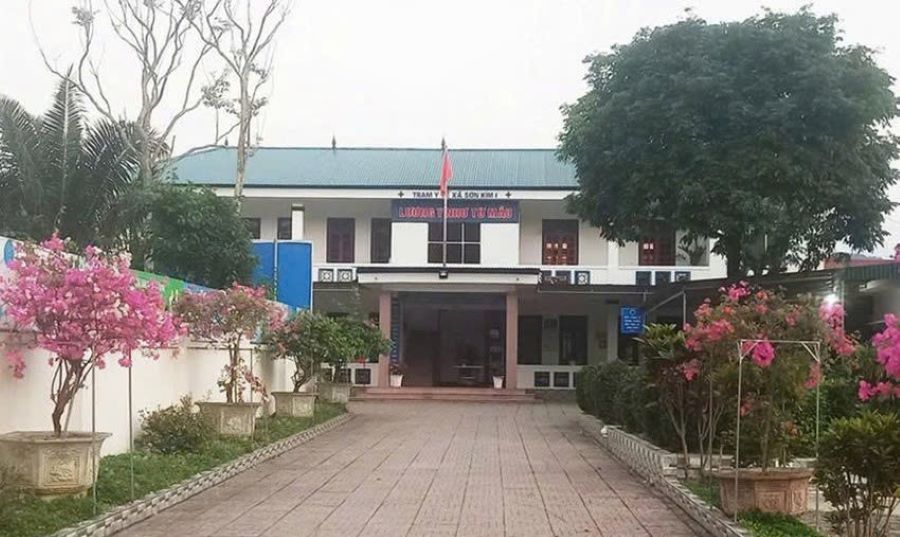 Trạm Y tế xã Sơn Kim 1 ở thôn Công Thương, xã Sơn Kim 1, tỉnh Hà Tĩnh.