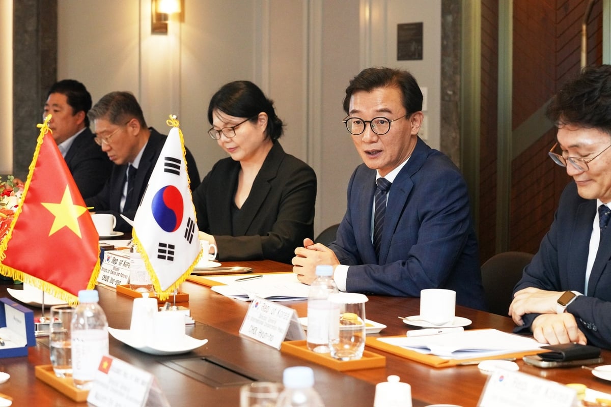 Bộ trưởng Bộ Thủy sản và Đại dương Hàn Quốc Chun Jae-Soo.