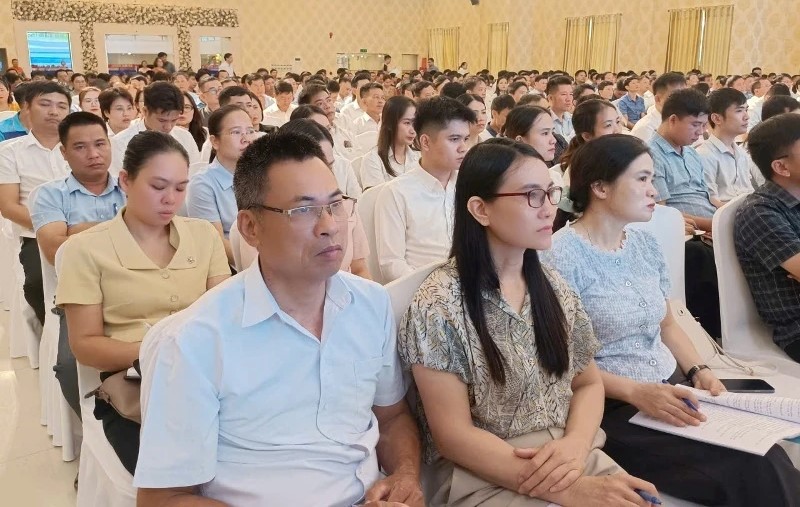 Các học viên tham dự lớp bồi dưỡng