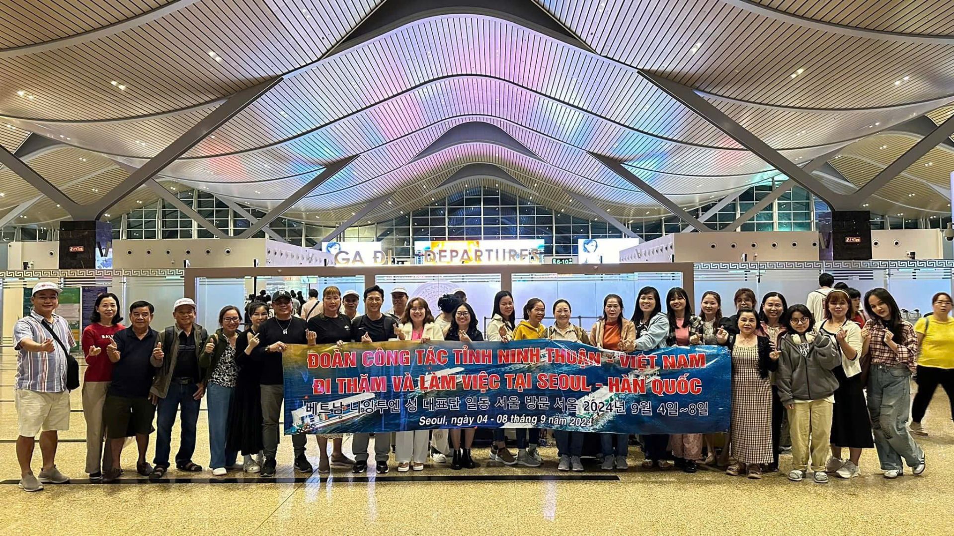 Đoàn công tác tỉnh Ninh Thuận (cũ) đi thăm và làm việc tại Seoul- Hàn Quốc từ ngày 04 đến 08/9/2024