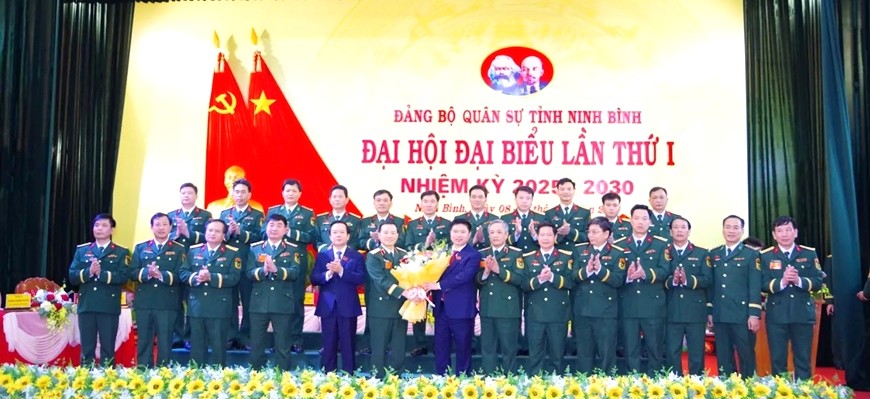 Đảng bộ Quân sự tỉnh Ninh Bình đặt mục tiêu 3 khâu đột phá trong nhiệm kỳ mới