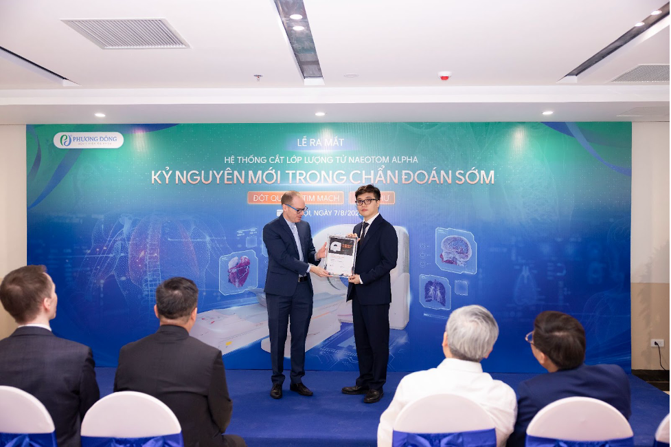 Bệnh viện Đa khoa Phương Đông - đơn vị tiên phong vận hành thiết bị chẩn đoán hình ảnh hiện đại nhất thế giới tại miền Bắc