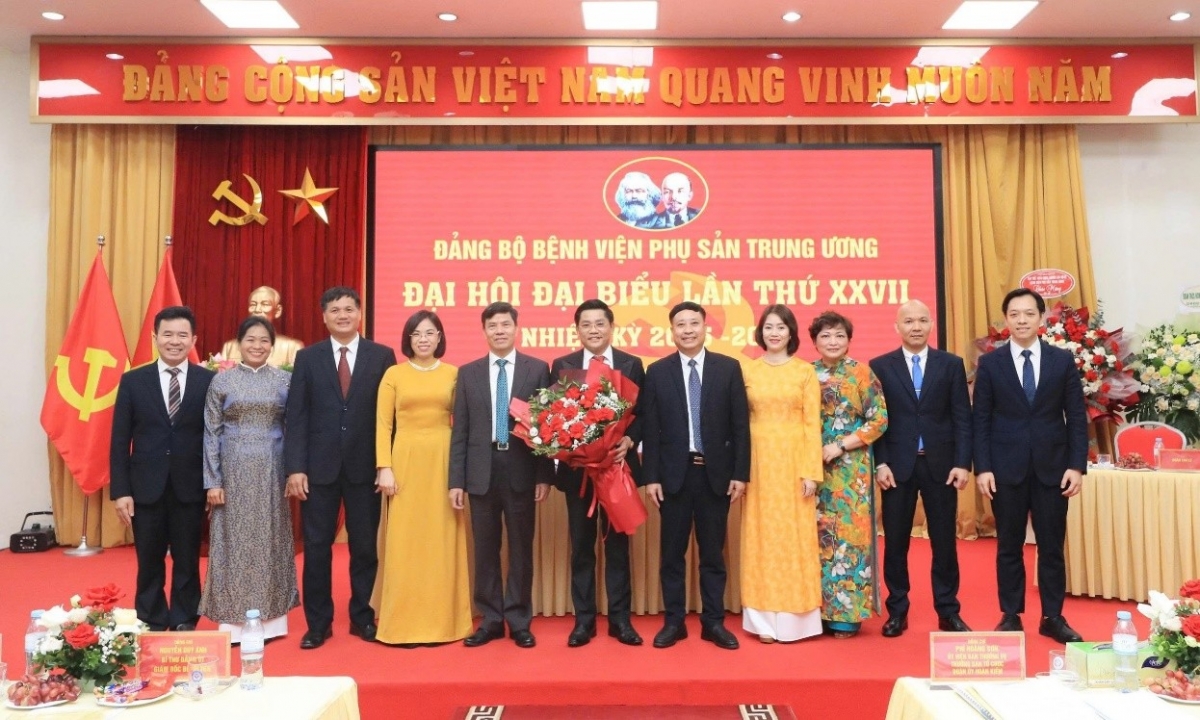 Ban Chấp hành Đảng bộ Bệnh viện Phụ Sản Trung ương nhiệm kỳ 2025 - 2030