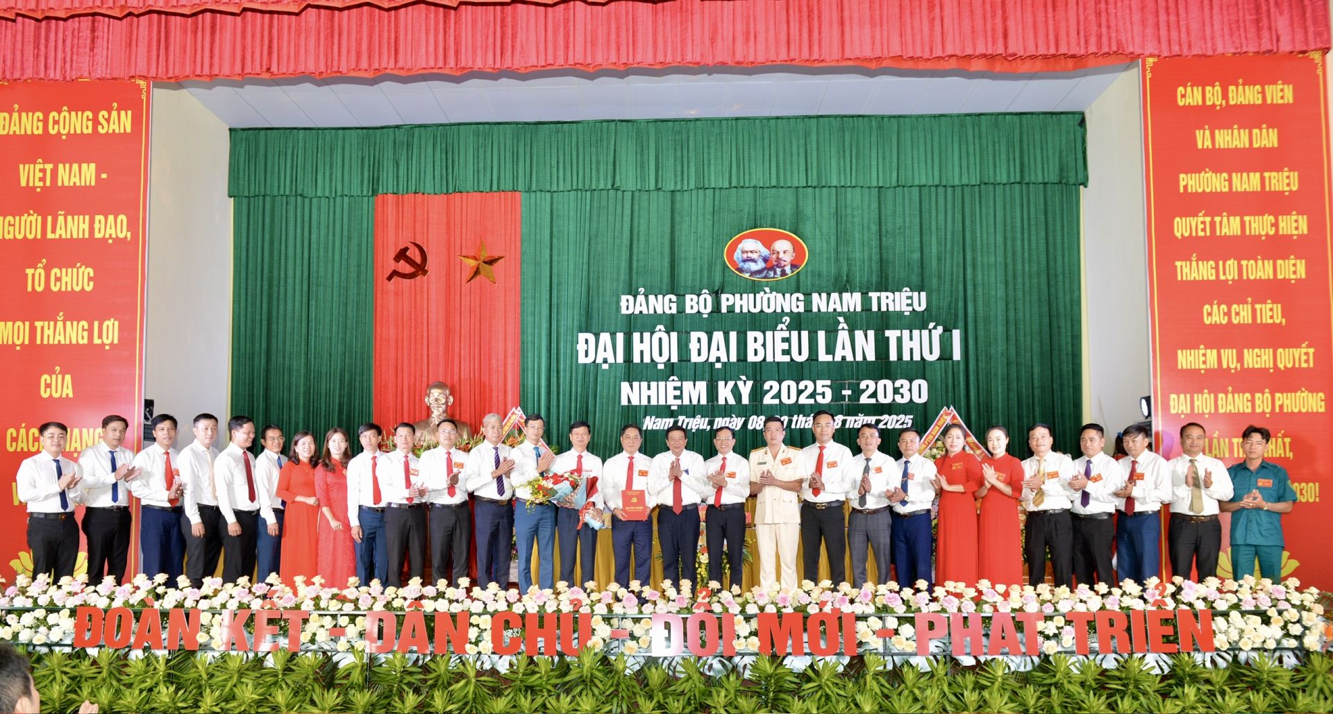 Đại hội đại biểu Đảng bộ phường Nam Triệu lần thứ 1, nhiệm kỳ 2025-2030