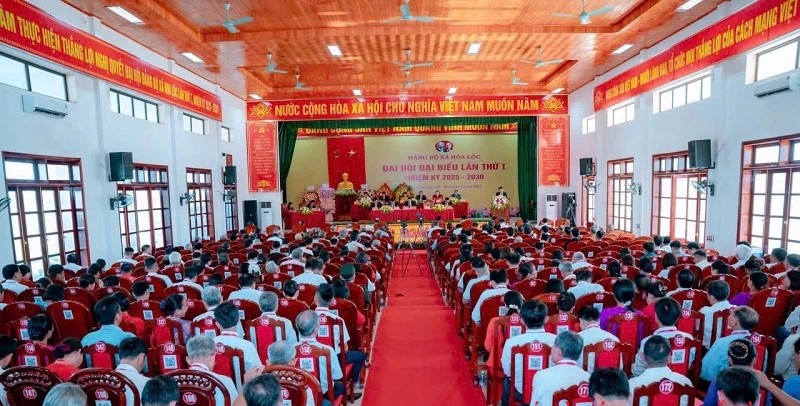 Xây dựng xã Hoa Lộc đạt chuẩn nông thôn mới nâng cao trước năm 2030