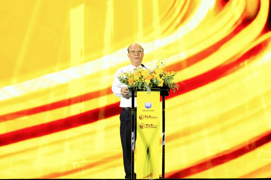 Ông Nguyễn Tất Thắng, Chủ tịch HĐQT Tập đoàn T&T Group phát biểu tại sự kiện