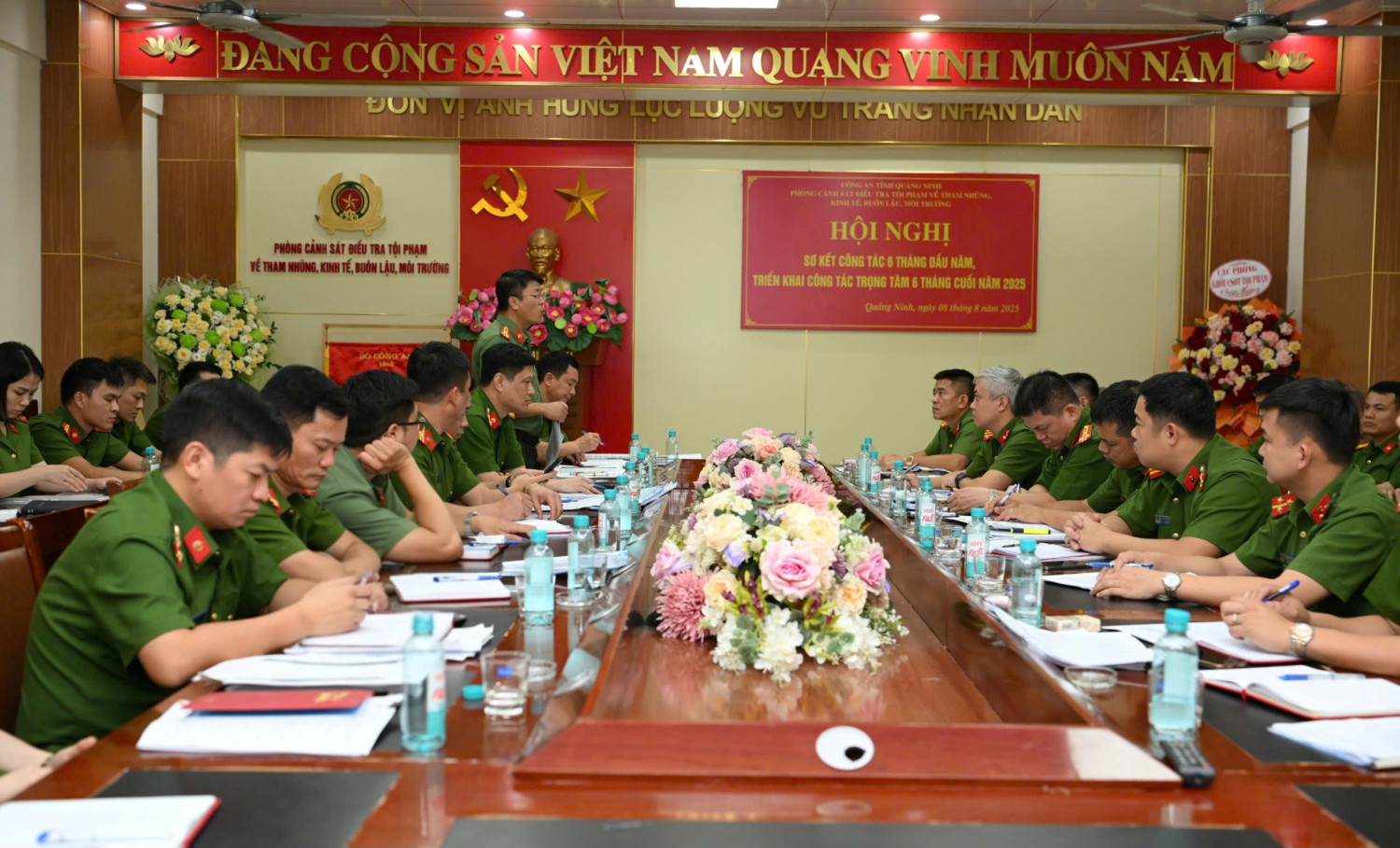 Phòng Cảnh sát kinh tế - Công an tỉnh Quảng Ninh sơ kết công tác 6 tháng đầu năm, triển khai công tác trọng tâm 6 tháng cuối năm 2025