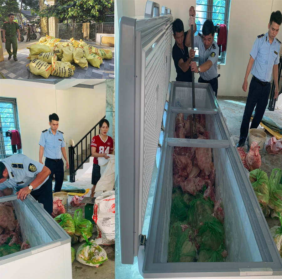 Công an Thanh Hóa gia hạn tạm giữ hình sự bốn đối tượng có hành vi buôn bán, tiêu thụ lợn bệnh