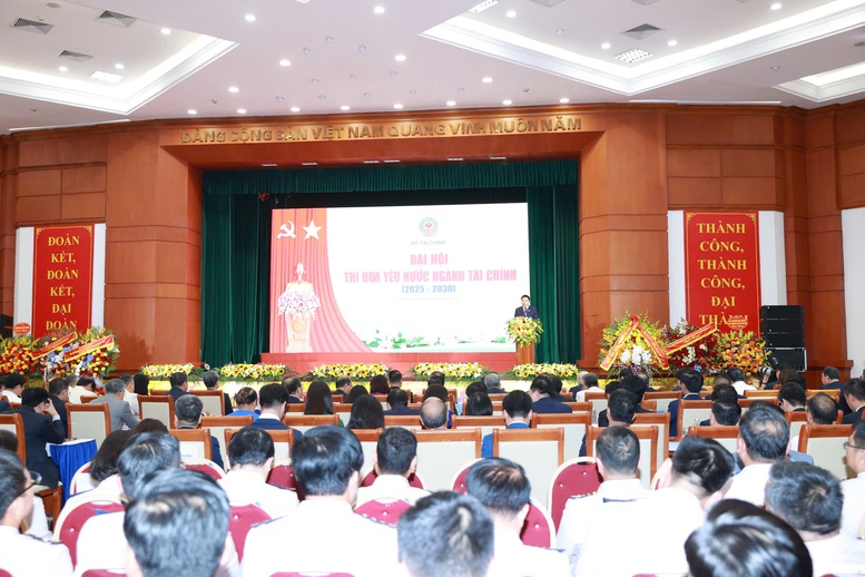 Đại hội thi đua yêu nước Bộ Tài chính - Ảnh: VGP/HT Đại hội thi đua yêu nước Bộ Tài chính - Ảnh: VGP/HT