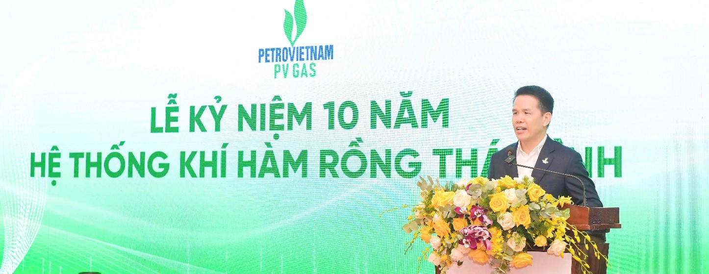Ông Phạm Văn Phong - Tổng Giám đốc PV GAS tin tưởng Hệ thống khí HRTB sẽ tiếp tục đóng vai trò quan trọng cho sự phát triển sản xuất, tăng trưởng kinh tế của địa phương và các vùng lân cận tại khu vực Bắc Bộ