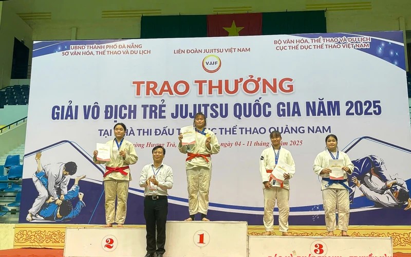 Thanh Hóa giành 20 huy chương tại Giải vô địch trẻ Jujitsu quốc gia