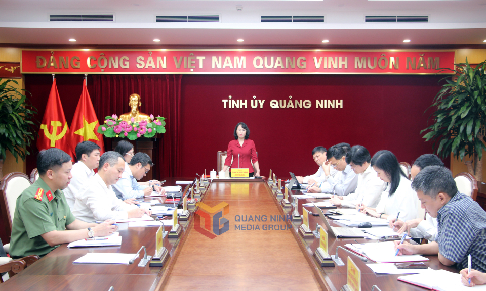 Tiểu ban Tổ chức phục vụ Đại hội đại biểu Đảng bộ tỉnh Quảng Ninh lần thứ XVI, nhiệm kỳ 2025-2030 họp triển khai một số nhiệm vụ trọng tâm (tháng 7/2025). Tiểu ban Tổ chức phục vụ Đại hội đại biểu Đảng bộ tỉnh Quảng Ninh lần thứ XVI, nhiệm kỳ 2025-2030 họp triển khai một số nhiệm vụ trọng tâm (tháng 7/2025).