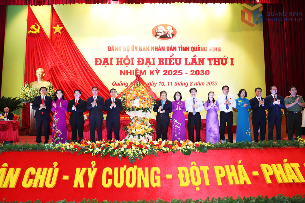 Đại hội đại biểu Đảng bộ UBND tỉnh Quảng Ninh lần thứ I, nhiệm kỳ 2025-2030